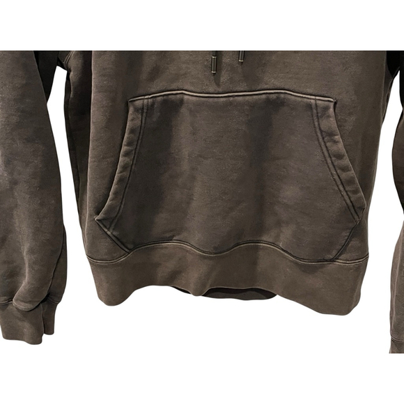 True Religion Graphic Logo Black Red Hoodie Size Medium Casual Full Zip Jacket - Picture 10 of 11